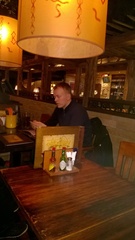 Seuran rokkari valmistautuu illanviettoon :)