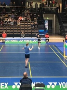 Välieräottelu Noora vastaan Nella Siilasmaa TS 0-2 (8-21, 17-21) SM 4.2.2023