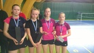 Noora ja Johanna kevään 2016 NN-B luokan mestarit! Paula ja Silja Lappeenrannasta hopealla...
