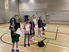 Palkitut juniorit 11.5.2019 päättäjäiset. Kasper, Milla Hc, Milla Hi, Ilona, Kosti ja Jere