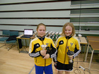 TK-11, oikealla 1. Petriina Uotinen ja 2. Kristiina Mäkinen Lov-Tor