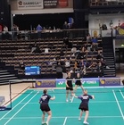 Finnish International Championships 24.4.2026 NN, Iina Suutarinen-Noora Nokkala ja Antonina Cybulka-Rusana Cybulka